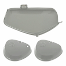 Komplettes Tank-Set mit Export-Deckeln (staubgrau), Simson S51, S70