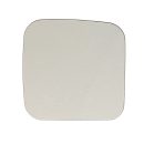 Spiegelglas (10,5x10,0cm), Simson S53, SR50, SR80, MS50, SRA25, SRA50