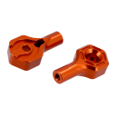 CNC-Blinkerträger vorn (orange), Simson S50, S51, S53, S70