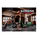 SIMSON-Erotikkalender 2027 Starke Mopeds und sinnliche Kurven