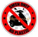 Aufkleber, Klebefolie SMSN only